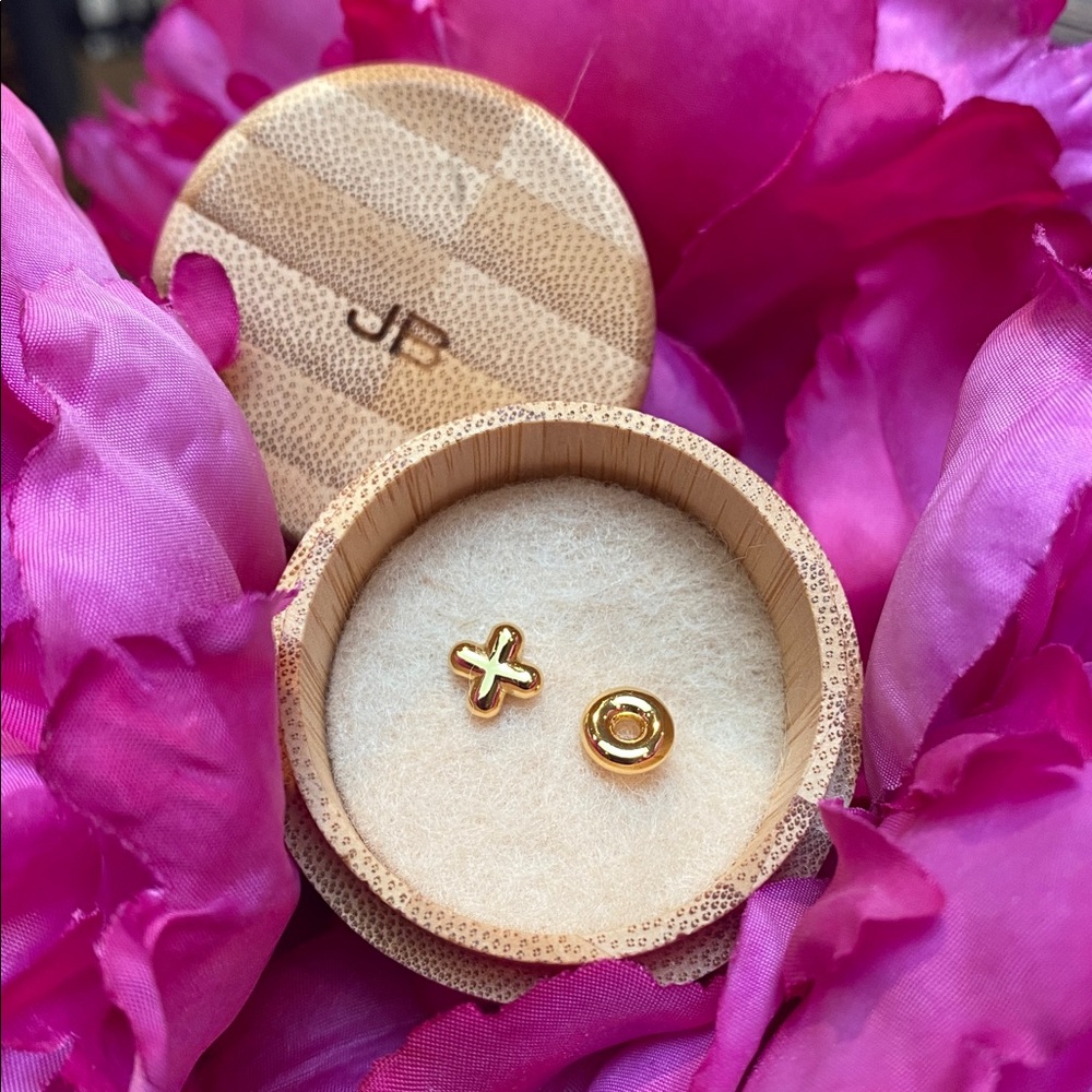 Jenny Bird Gold Tone Earrings